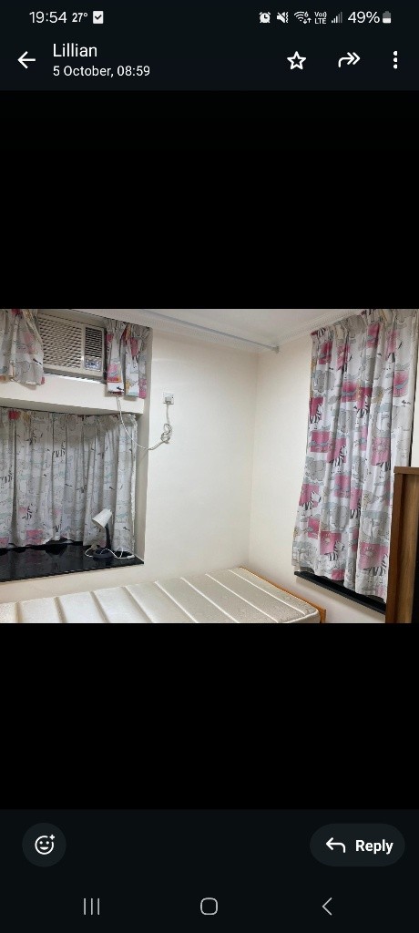 Room available in 3 Bedroom apartment (WhatsApp 951 46 851 ) I can't message you because basic.  Contact me here  - 荃灣 - 房間 (合租／分租) - Homates 香港