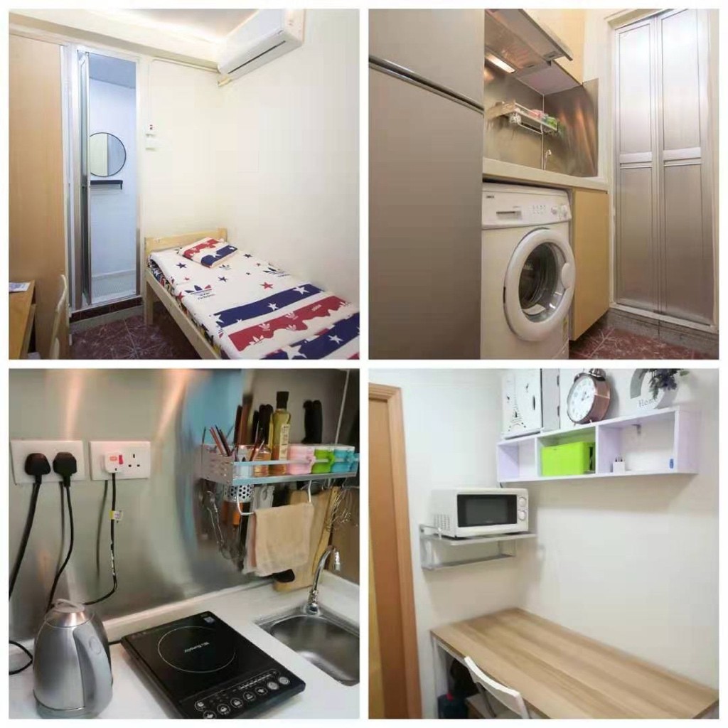 油麻地/旺角全女生電梯單房3900步行1min地鐡 - Mong Kok/Yau Ma Tei - Bedroom - Homates Hong Kong