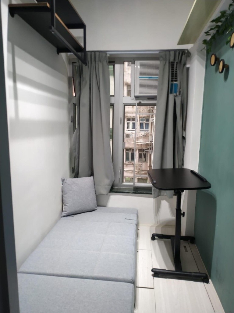 九龍油麻地站上蓋男生共居寶翠大樓 - Mong Kok/Yau Ma Tei - Bedroom - Homates Hong Kong