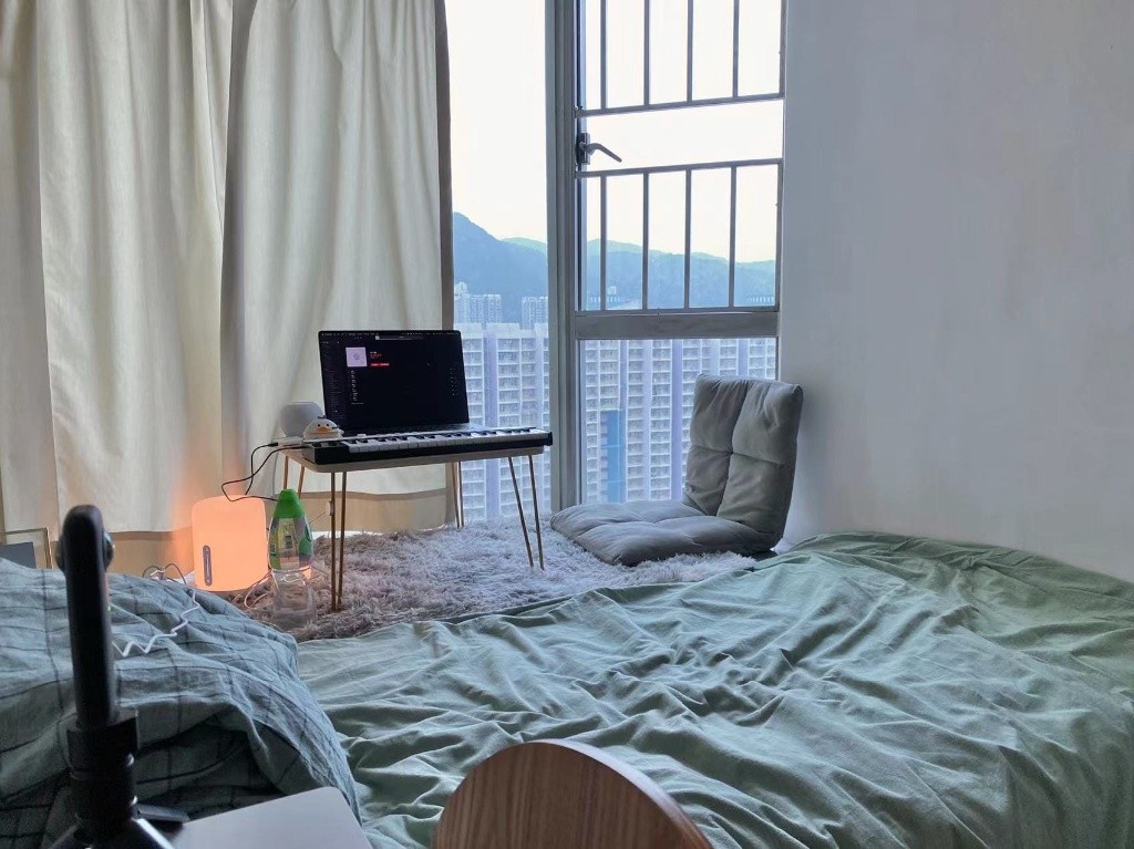  馬鞍山迎濤灣MA ON SHAN MARBELLA, room for rent couple  avilable - Ma On Shan - Bedroom - Homates Hong Kong