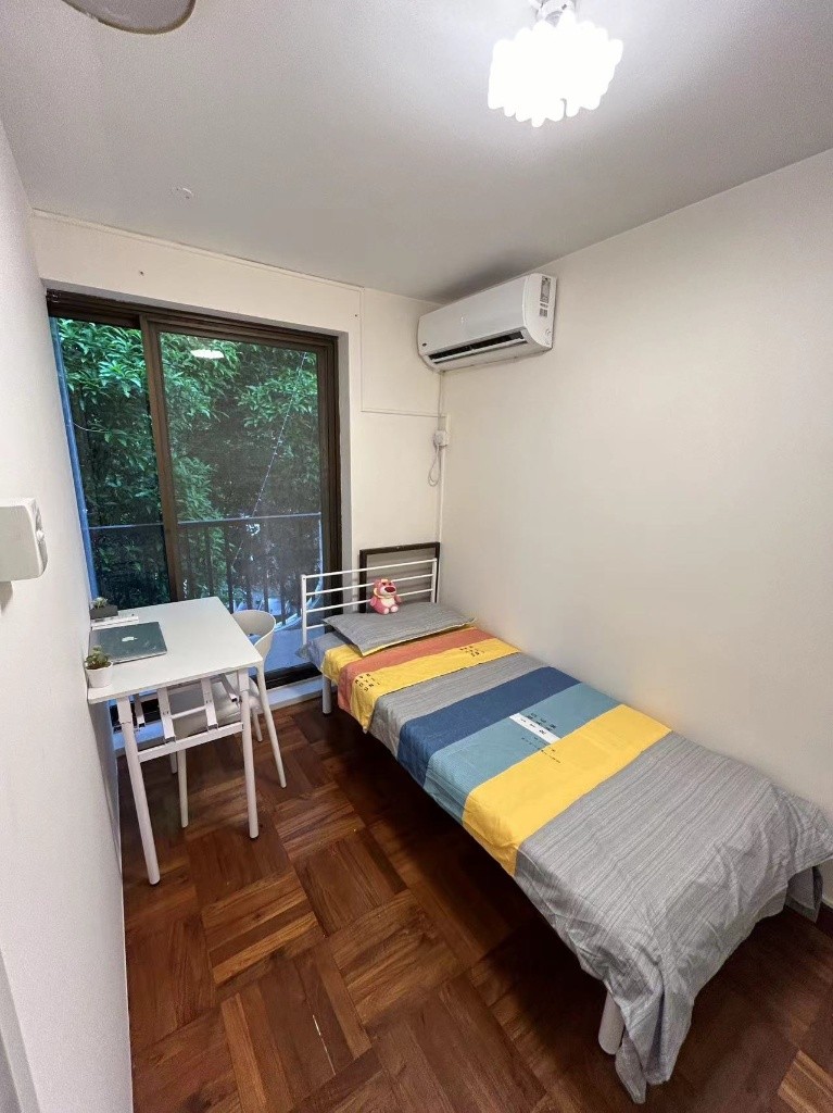 F017F017 2/F Science Park Short-Term Rental, Tai Po Zhangshutan Village Shared Single Room, Move-In Read - Sha Tin/Fo Tan - Bedroom - Homates Hong Kong