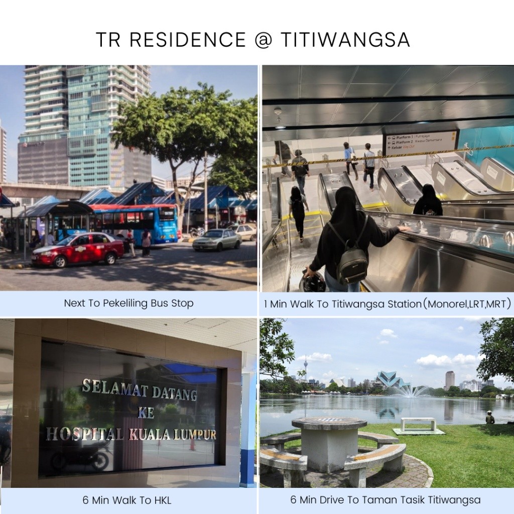 Full Furnished Room In Titiwangsa 🏙️ Only 5 Min Walk To Hospital Kuala Lumpur (HKL)❗🏨 - Wilayah Persekutuan Kuala Lumpur - 房間 (合租／分租) - Homates 馬來西亞