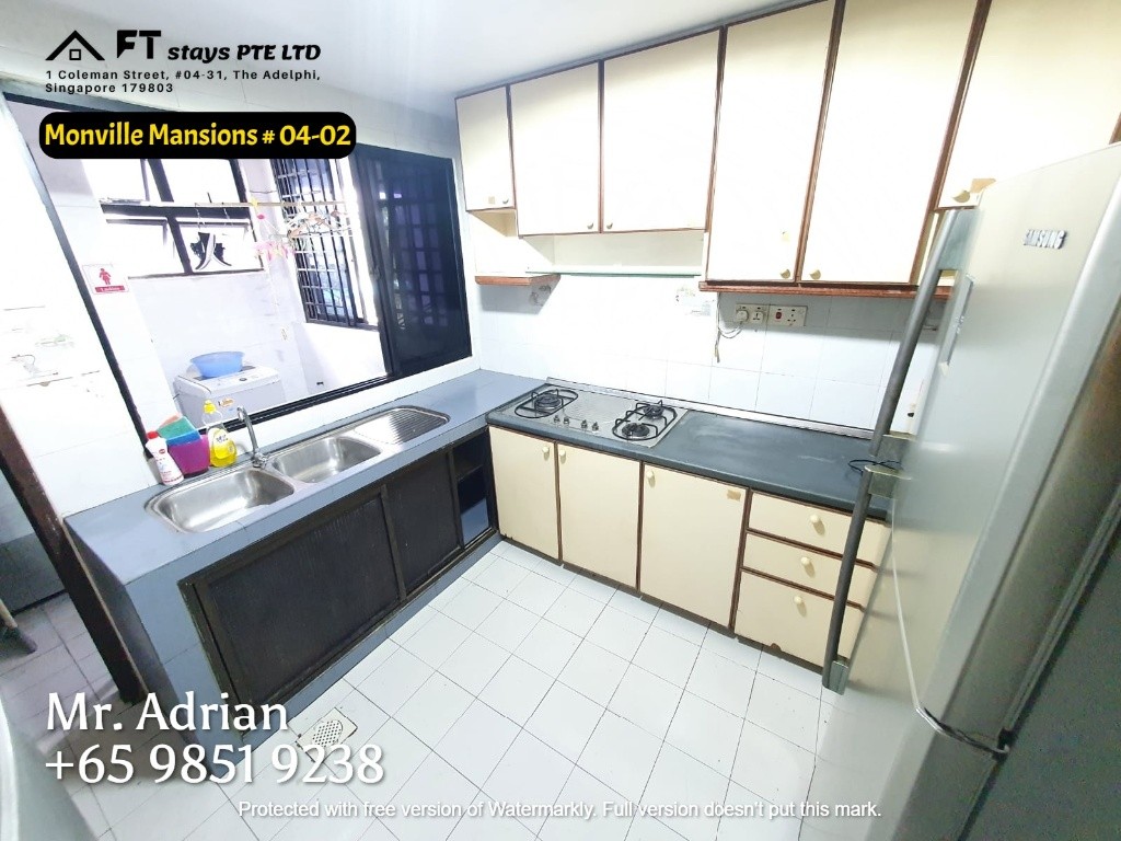 Novena MRT / Monville Mansions - Novena - Bedroom - Homates Singapore