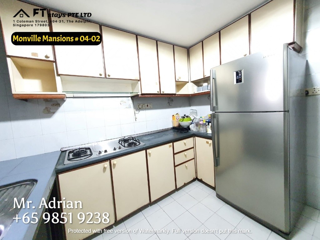 Novena MRT / Monville Mansions - Novena - Bedroom - Homates Singapore