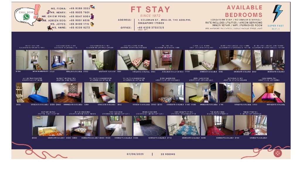 🏡 Central District Rooms for Rent📍Orchard • River Valley • Bugis / Lavender (District 9 &amp; 7) - Orchard 烏節路 - 分租房間 - Homates 新加坡