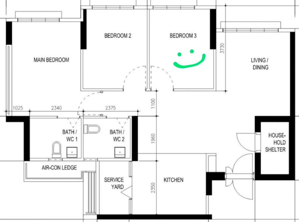 Room for rent in Tampines Boulevard (No Agent Fee, No Landlord) - Tampines 淡濱尼 - 分租房間 - Homates 新加坡