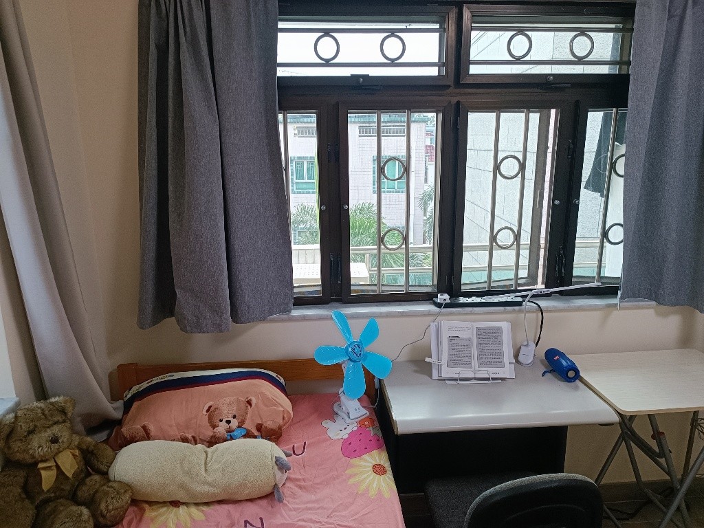 近教育大學 /工業邨: 開揚連天台單位，分享共用 - Tai Po/Tai Wo - Bedroom - Homates Hong Kong