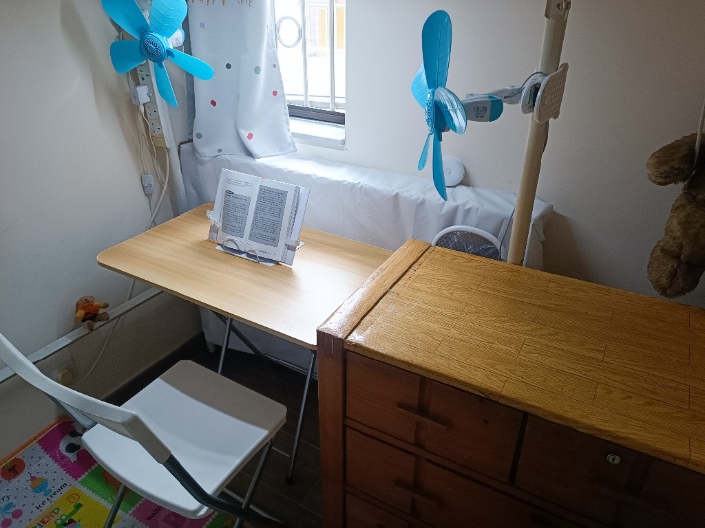 近教育大學 /工業邨: 開揚連天台單位，分享共用 - Tai Po/Tai Wo - Bedroom - Homates Hong Kong