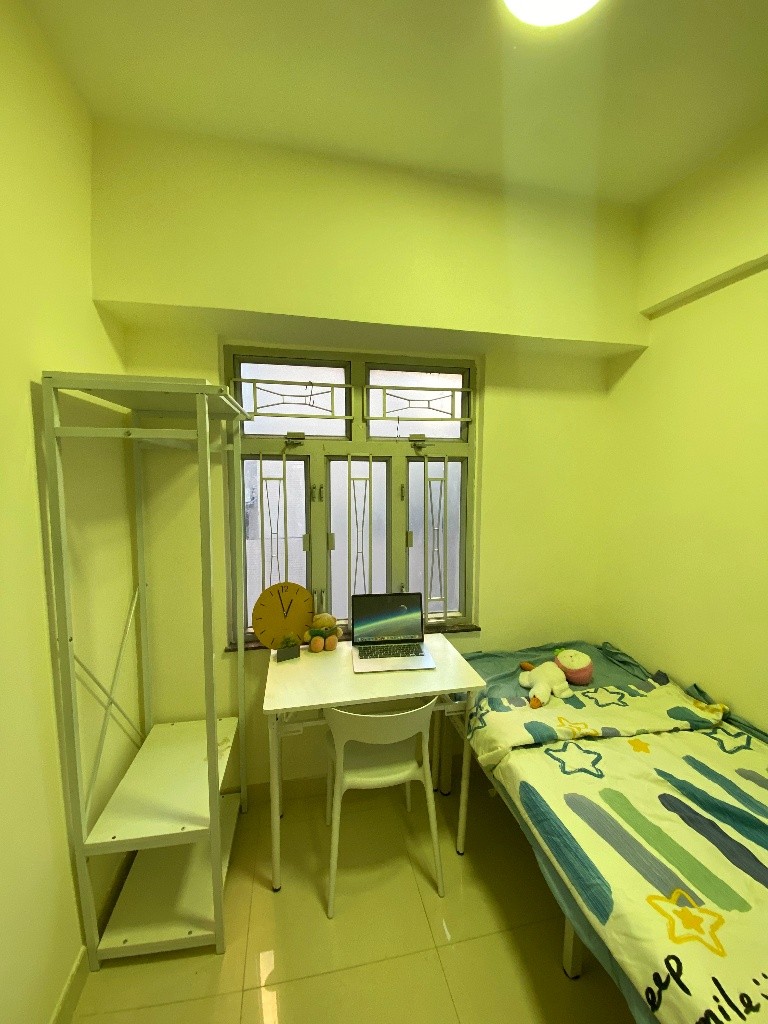 female coliving space located at Sham Shui Po Kowloon B018C - 深水埗 - 房間 (合租／分租) - Homates 香港