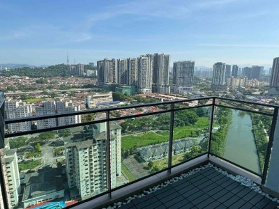 Middle Room for Rent — Fully Furnished 3R2B Condo (876 sq ft), Old Klang Road - Bloomsvale Residence, 137 Jalan Puchong, 58200 Kuala Lumpur