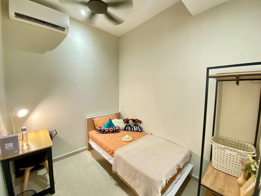 Explore a deposit-free, fully furnished room just a 5-minute walk from Setapak Central Mall! 🛏🚶‍♂️🛒 No hassle, just pure convenience! - Wilayah Persekutuan Kuala Lumpur - Flat - Homates Malaysia