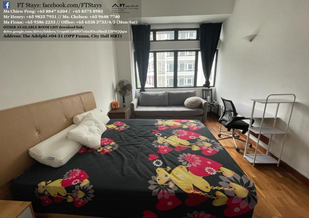 Master room/Long term rental/For 1-2 person stay only/no Owner Stayon/No Agent Fee/Cooking allowed/ Near Somerset MRT / Orchard MRT / Fort Canning MRT/ Available 12 Dec - River Valley 里峇峇利 - 分租房间 - Homates 新加坡