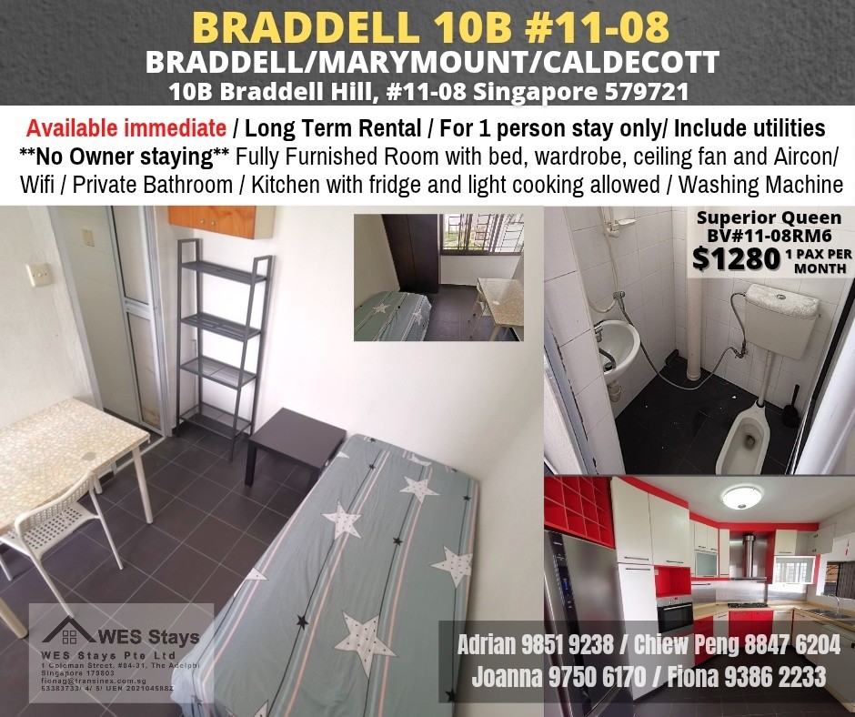 10B BRADELL VIEW - $1280 - Braddell - Flat - Homates Singapore