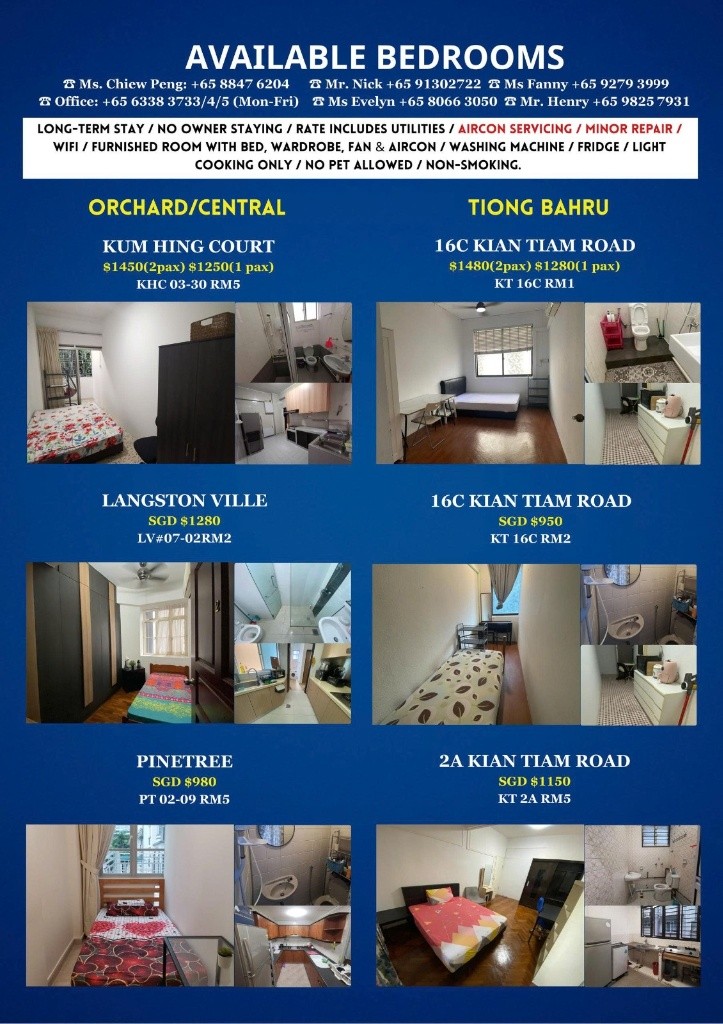 Room For Rent - Near Caldecott MRT - Braddell 布萊徳 - 整個住家 - Homates 新加坡