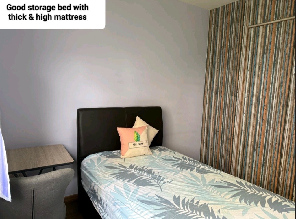 主人房 + 私人厕所 Master bedroom + bathroom @ $900 - Punggol 榜鵝 - 分租房間 - Homates 新加坡