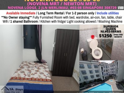 Available Immediate/Common Room/Wi-Fi/No owner staying/No Agent Fee/Cooking allowed/Near Toa Payoh/Novena MRT - 2 Jalan Merlimau, Singapore 308729