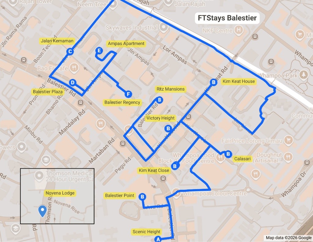 Available Immediate/Common Room/Near Toa Payoh, Novena MRT/No Owner Staying/Fully Furnished with Bed/Wardrobe/WIFI - Toa Payoh 大巴窯 - 分租房間 - Homates 新加坡