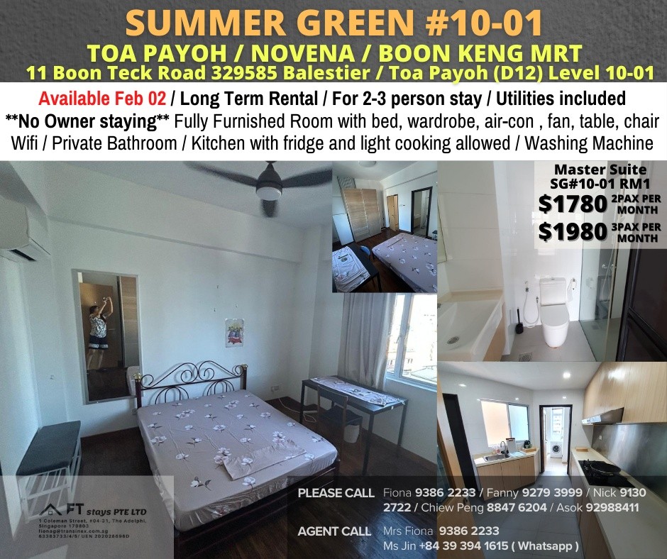 Room for rent / Toa Payoh / Boon Keng / Novena MRT / Common room / 2-3 pax stay / Available﻿ Feb 02 - Toa Payoh - Flat - Homates Singapore