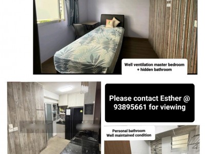 Master bedroom @ Punggol Northshore  - 406b Northshore Residence 