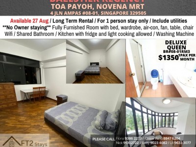 Room for rent / 4 Jln Ampas - 4 Jln Ampas #08-01, Singapore 329505